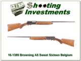 Browning A5 Sweet Sixteen 1954 28in Cylinder barrel - 1 of 4
