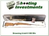 Browning A-bolt II 300 Win used in box - 1 of 4