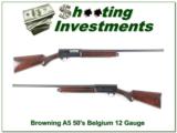 Browning A5 1953 Belgium 12 Gauge Restored - 1 of 4