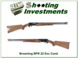 Browning BPR 22 LR Exc Cond - 1 of 4
