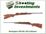 Remington 700 222 Remington Pressed Checkering collector! - 1 of 4