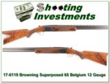 Browning Superposed 65 Belgium 12 Gauge XX Wood! - 1 of 4