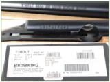 Browning T-bolt 22LR Limited Run Maple Stock ANIB - 4 of 4