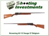 Browning A5 57 Belgium 12 Gauge 30in full - 1 of 4