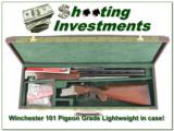 Winchester 101 Pigeon Grade Lightweight 12 Ga 27in in case! - 1 of 4