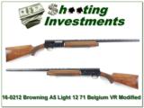 Browning A5 Light 12 71 Belgium VR - 1 of 4
