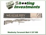 Weatherby Mark V Terramark 257 Wby Mag 26" NEW! - 1 of 4