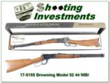 Browning Model 92 Centennial 44 rem mag NIB - 1 of 4