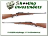Early Ruger 77 RT 25-06 Red Pad Pre-warning collector condition! - 1 of 4