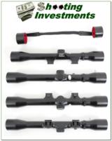 Weatherby Mark XXII 4X Scope looks new with covers!! - 1 of 1