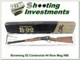 Browning Model 92 Centennial 44 mag NIB - 1 of 4