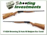 Browning 22 Auto 65 Belgium Exc Cond! - 1 of 4
