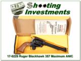 Ruger Blackhawk 357 Max Maximum 71/2in NIB - 1 of 4