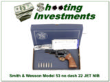 Smith & Wesson Model 53 no dash 22 Jet MINT! - 1 of 4