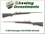 Remington 700 Etronx 220 Swift Exc Cond! - 1 of 4