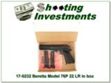 Beretta Model 76 76P 22LR 3 Magazines and manual! - 1 of 4