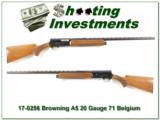 Browning A5 20 Gauge 71 Belgium Vent Rib as new - 1 of 4