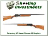Browning A5 Sweet Sixteen 62 Belgium Vent Rib - 1 of 4