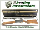 Browning A5 Light 12 71 Belgium Vent Rib in box! - 1 of 4