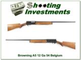 Browning A5 12 Gauge 54 Belgium 30in Full - 1 of 4