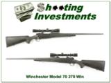 Winchester 70 Classic SM 270 Exc Cond Scope! - 1 of 4