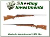 Weatherby Mark V Varmintmaster early 26in 22-250 - 1 of 4