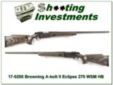 Browning A-bolt Eclipse Laminated 270 WSM HB - 1 of 4