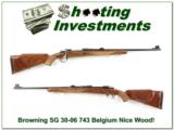 Browning Safari Grade 30-06 Belgium nice wood! - 1 of 4