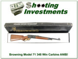 Browning Model 71 Carbine 348 Win new in box - 1 of 4
