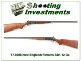 New England Firearms Partner SB1 12 Ga 3in 28in Mod - 1 of 4