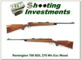 Remington 700 BDL 270 Nice Wood! - 1 of 4