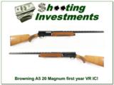 Browning A5 67 Belgium 20 Gauge 26in VR IC Blond! - 1 of 4