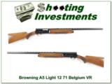 Browning A5 Light 12 70 Belgium Vent Rib! - 1 of 4