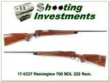Remington 700 BDL 222 Remington - 1 of 4