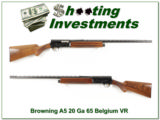 Browning A5 20 Ga 65 Belgium XX wood! - 1 of 4