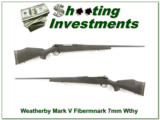 Weatherby Mark V original Fibermark 7mm Wthy Mag! - 1 of 4