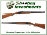 Browning Superposed Lightning 20 Ga 1960 Belgium - 1 of 4