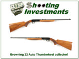 Browning 22 auto 59 Thumbwheel Collector! - 1 of 4