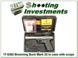 Browning Buck Mark 22 in case with Red Dot Sight! - 1 of 4