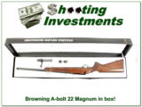 Browning A-bolt 22 Magnum in box! - 1 of 4