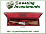 Browning A-5 B3 Grade 3 Ultra Rare 20 Mag Belgium NIB - 1 of 4