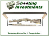 Browning Maxus Mossy Oak 26" 12 Ga in box! - 1 of 4