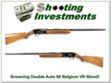 Browning Double Auto 66 Belgium VR Blond! - 1 of 4