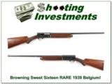 1939 Browning Sweet Sixteen RARE early gun! - 1 of 4