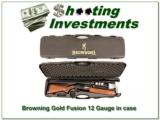 Browning Gold Fusion 12 Gauge Magnum Belgium in case! - 1 of 4