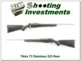 Tikka T3 Stainless 223 Exc Cond! - 1 of 4