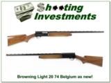Browning A5 Light 20 74 Belgium collector! - 1 of 4