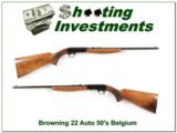Browning 1959 Belgium 22 Auto Thumbwheel collector! - 1 of 4