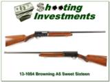 Browning A5 Sweet Sixteen 58 Belgium - 1 of 4