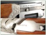 Ruger Red Label 12 Ga Ducks Unlimited hand engraved NIB! - 4 of 4